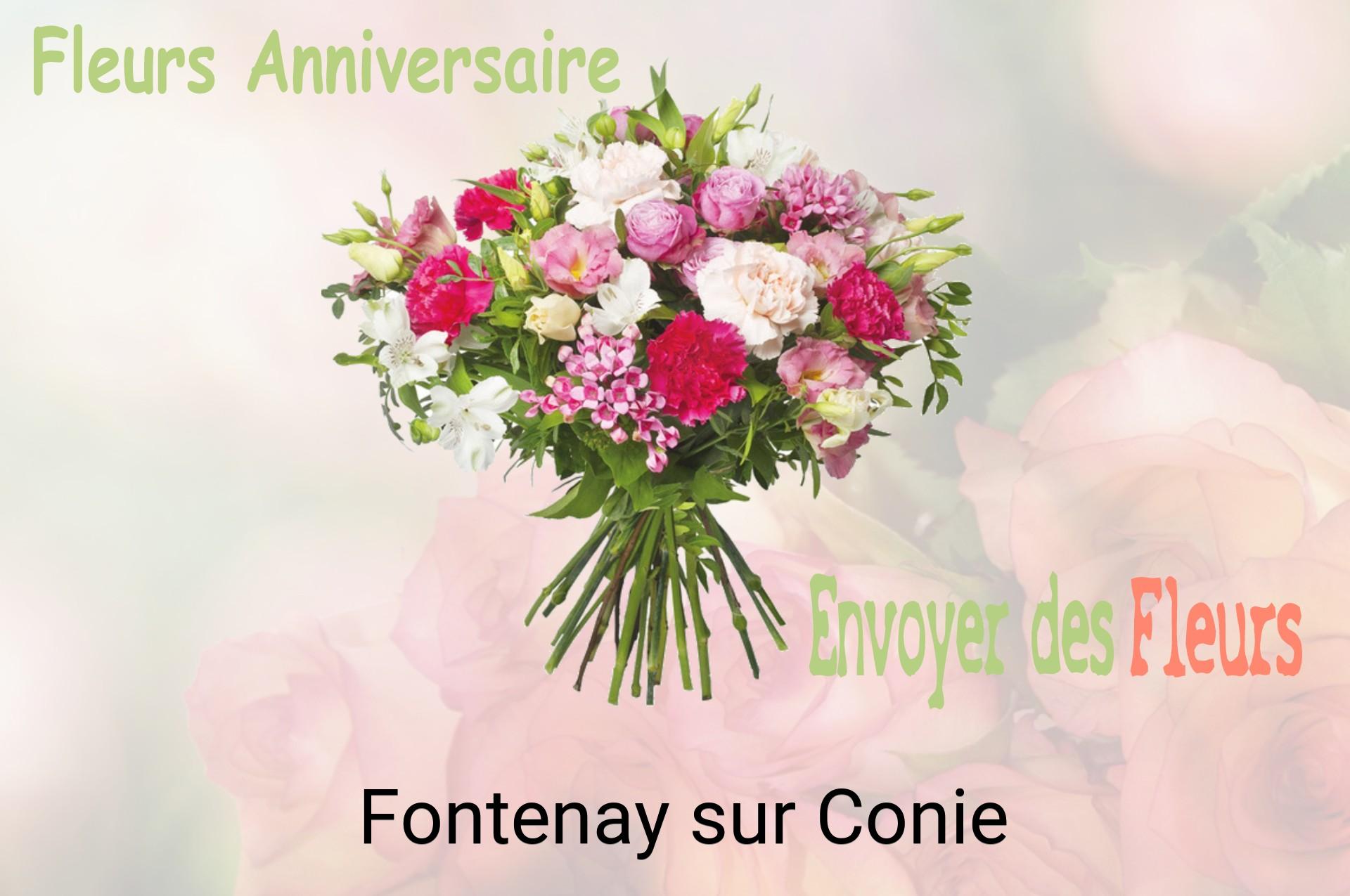 Bouquet de fleurs d’anniversaire livré à Fontenay-sur-Conie